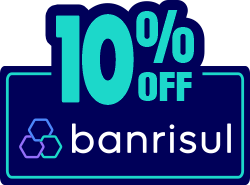 10% de Desconto para clientes Cartões Banrisul